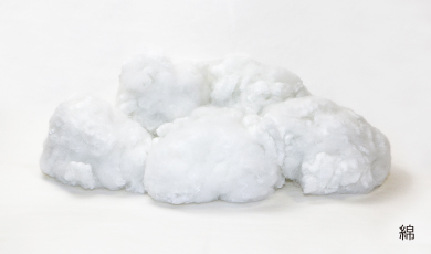 綿に生まれ変わります